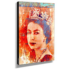Queen Elizabeth Canvas Wall Art