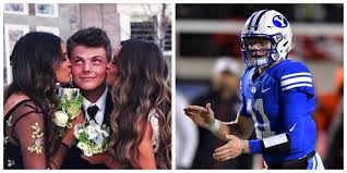 The new york jets were interested observers at byu qb zach wilson's pro day, as well they should have been. Byu S Qb Took Two Byu Cheerleaders To His Senior Prom Pics Total Pro Sports