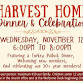 Harvest Home Dinner and Celebration event in Naperville, IL