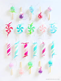 Unique, handmade christmas ornaments are truly a special thing. Diy Candyland Christmas Decorations Ornaments The Budget Decorator