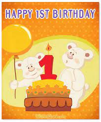 1st Birthday Wishes And Cute Baby Birthday Messages Wishesquotes 1st Birthday Wishes Happy 1st Birthday Wishes Happy 1st Birthdays