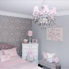 Light pink and grey room decor. A Pink Grey Luxe Girl S Bedroom Decor For Kids
