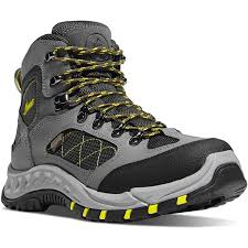 Danner Trailtrek 4 5 Gray Yellow Best Hiking Boots Boots Hiking Boots Women