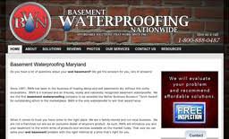 Bwn has been turning damp and wet basements into dry basements without costly excavation. Basement Waterproofing Nationwide Inc On Wheel Rd In Bel Air Md 410 679 2000 Usa Business Directory Cmac Ws