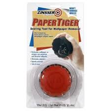 Zinsser Single Head Papertiger Scoring Tool 2966 At The Home Depot Removable Wallpaper Remove Wallpaper Borders Scoring Tool