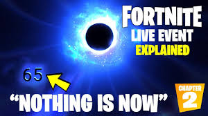 An agent there was giving cards with a number on it, which when dialed. Fortnite Black Hole Event Numbers Explained Last Number The Nothing Is Now Inevitable Youtube