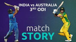 05:00 ist | 10:30 local. Ind 289 3 47 3 Vs Aus 286 9 50 Manish Pandey 8 4 Shreyas Iyer 44 35 India Vs Australia 3rd Odi Live Score Commentary Cricbuzz