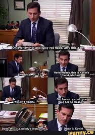 The Office Wendy S Meme Tv Shows Funny The Office Best Of The Office