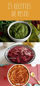 Le Pesto Est Dans La Majorite Des Cas Prepare Avec Du Basilic Toutefois Il Peut Faire L Objet De Nombreuses Revisites Sur Recette Pesto Recette Idee Recette