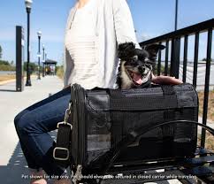 Sherpa original deluxe charcoal and camel. Sherpa Travel Original Deluxe Dog Carrier Small Black 15 H Walmart Com Walmart Com