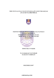Pemanfaatan ini hanya bisa dilakukan di zona pemanfaatan. Pdf Tren Penggunaan Dan Penyediaan Taman Rekreasi Awam Di Negeri Perak Wan Rabiah Wan Omar Suharto Teriman Wan Rabiah Wan Omar Academia Edu