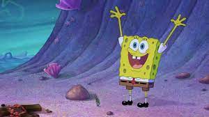 Spongebob Sponge Out Of Water Day Of Positivity Music Video Spongebob Sponge Playing Guitar