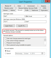 Executing this code will unlock a single user by their samaccountname. Terry L U S Blog Locate A Locked Active Directory User Account Attribute By Ldap
