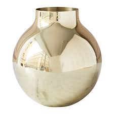 Buy Skultuna Boule Vase Large Vase Black Vase Gold Vases