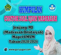 Ujian madrasah adalah ujian pada akhir jenjang pendidikan dalam rangka menjamin kualitas dan pencapaian standar kompetensi lulusan pada satuan pendidikan madrasah. Contoh Soal Bahasa Inggris Paket 1 Um Tingkat Mi Tahun 2021 Guru Jugan