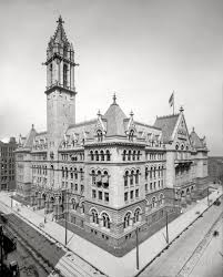 Buffalo New York Circa 1905 Post Office On Ellicott Street In 2020 Post Office Old Post Office Office Building