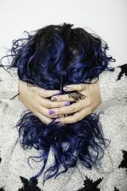 Meet The Overlords Lisannette Hair Hair Inspiration Dark Blue Hair