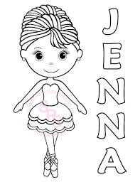 Color or paint, cut them out and add a little flair to your afternoon tea. Little Girl Ballet Coloring Pages And Games Free Coloring And Drawing