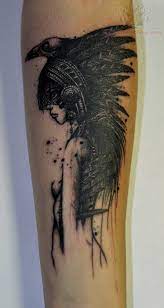 Native Crow Tattoo On Arm Crow Tattoo Beautiful Tattoos Tattoos
