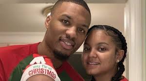 Damian lillard from the portland trail blazers recently got engaged to his longtime girlfriend, kay' la damian lillard #0 of the portland trail blazers during a game against the san antonio spurs at. Damian Lillard Girlfriend What S His Status With Kay La Hanson Heavy Com