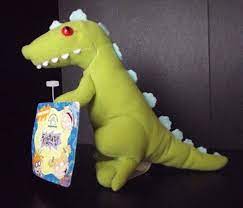 Reptar Stuffed Plush Applause Rugrats 1997 Small Dinosaur Nickelodeon W Tags Htf Applause Smallest Dinosaur Cute Plush Plush