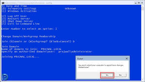 How To Join A Windows Server Core To Domain Prajwal Desai