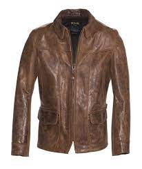 Schott Nyc John Hancock Men S Leather Delivery Jacket Brown Leather Jacket Men Leather Jacket Men Brown Leather Jacket