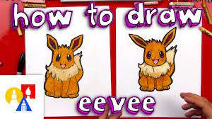 How To Draw Eevee Pokemon Art For Kids Hub Pokemon Art Supplies Drawing