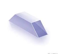 Prismes optiques Dove Prism, prisme inversant, prisme en verre, prisme en  silice fondue