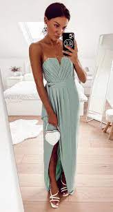 Guest attending a casual wedding and seeking out a laidback look should turn their attention to this unfussy blue dress. Pin On Outfits