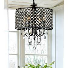 House Of Hampton Mckamey 4 Light Candle Style Drum Chandelier With Crystal Accents Reviews Wayfair