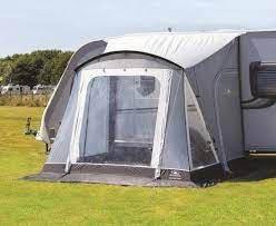 Sunncamp Swift 260 Deluxe Lightweight Caravan Porch Awning (Blue) - Lightweight Porch Awnings For Caravans