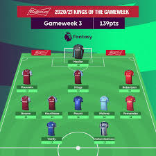 We did not find results for: Fantasy Premier League On Twitter How Many Budfootball Kings Of Gameweek 3 Were In Your Fpl Line Up
