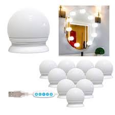 The best and easiest way to upgrade your old halogen downlights to led downlights. Generic Led Vanity Mirror Lights Kit With Dimmable Light Bulbs Upgraded 5 Color Modes Led Lights Diy Makeup Mirror Lights Adjustable Length Usb Power Supply Plug In Lighting Fixture Strip For Makeup