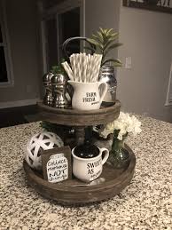 Target Rustic 2 Tier Tray Farmhouse Kitchen Decor Farmhouse Kitchen Decor Tiered Tray Decor Tray Decor