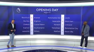Man utd host leeds in their opening game of the . Premier League 2021 22 Fixtures And Schedule Man City Title Defence Begins At Tottenham Man Utd Host Leeds Liverpool Visit Norwich On Opening Weekend Football News Sky Sports