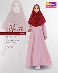 Tentu, busana model ini di desain agar terlihat lebih sopan ketika digunakan untuk beribadah kepada allah swt. Baju Couple Keluarga Gamis Dewasa Nibras Nb174 Pink Baju Muslim Busana Islami Perempuan
