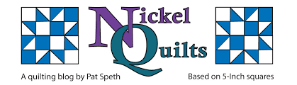 Pat speth, author of nickel quilts: Nickelquilts Quilting Blog By Pat Speth