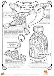 page 5 sur 14 hugolescargot com amulettes coloriage porte bonheur mario joyeux anniversaire