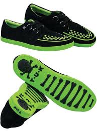 Black And Green Sneakers Angry Young And Poor Angry Young And Poor Punk Shoes Green Boots Aesthetic Shoes