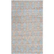 Light blue and gold rug. Safavieh Cape Cod Light Blue Gold 4 Ft X 6 Ft Geometric Area Rug Cap413a 4 The Home Depot