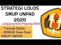 Kalau pendaftar ikut ujian mandiri, nanti dia tidak usah ikut utbk, kata prof. Strategi Jitu Lolos Smup Unpad 2020 Tutorial Daftar Dan Bonus Soal Updateee Youtube