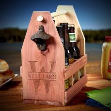 Home, office, bar, or man cave we have a display to suite your needs. Summit Personalized Wooden Beer Caddy