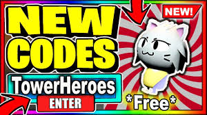 Tower heroes is a popular roblox game where players are pitted against with waves of enemies while unlocking towers. All New Secret Codes Roblox Tower Heroes Youtube