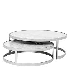 Nesting Marble Coffee Table Eichholtz Fletcher Round Nesting Coffee Tables Marble Coffee Table Nesting Coffee Tables