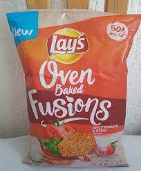 Lays Oven Baked Infusions Sweet Tomato Basil Lays Chips Pringle Flavors Oven Baked