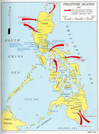 Regions and city list of philippines with capital and administrative centers are marked. Island Map Wwii Maps Philippine Island