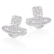 Shoppe artikel aus über 1.000 onlineshops gleichzeitig. Vivienne Westwood Romina Orb Silver Tone Earrings 0117486 Beaverbrooks The Jewellers