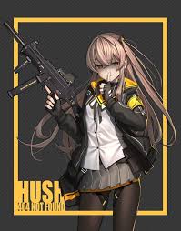 Reminder(i don't own/claim any of the illustrations or edits whatsoever;; Anime Aesthetic Girl With Gun