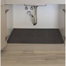 Xtreme Mats Under Sink Cabinet Mats Are Capable Of Holding Up To 3 3 Gallons Of Water In The Kitchen Cabinets Kitchen Renovation Kitchen Cabinet Manufacturers